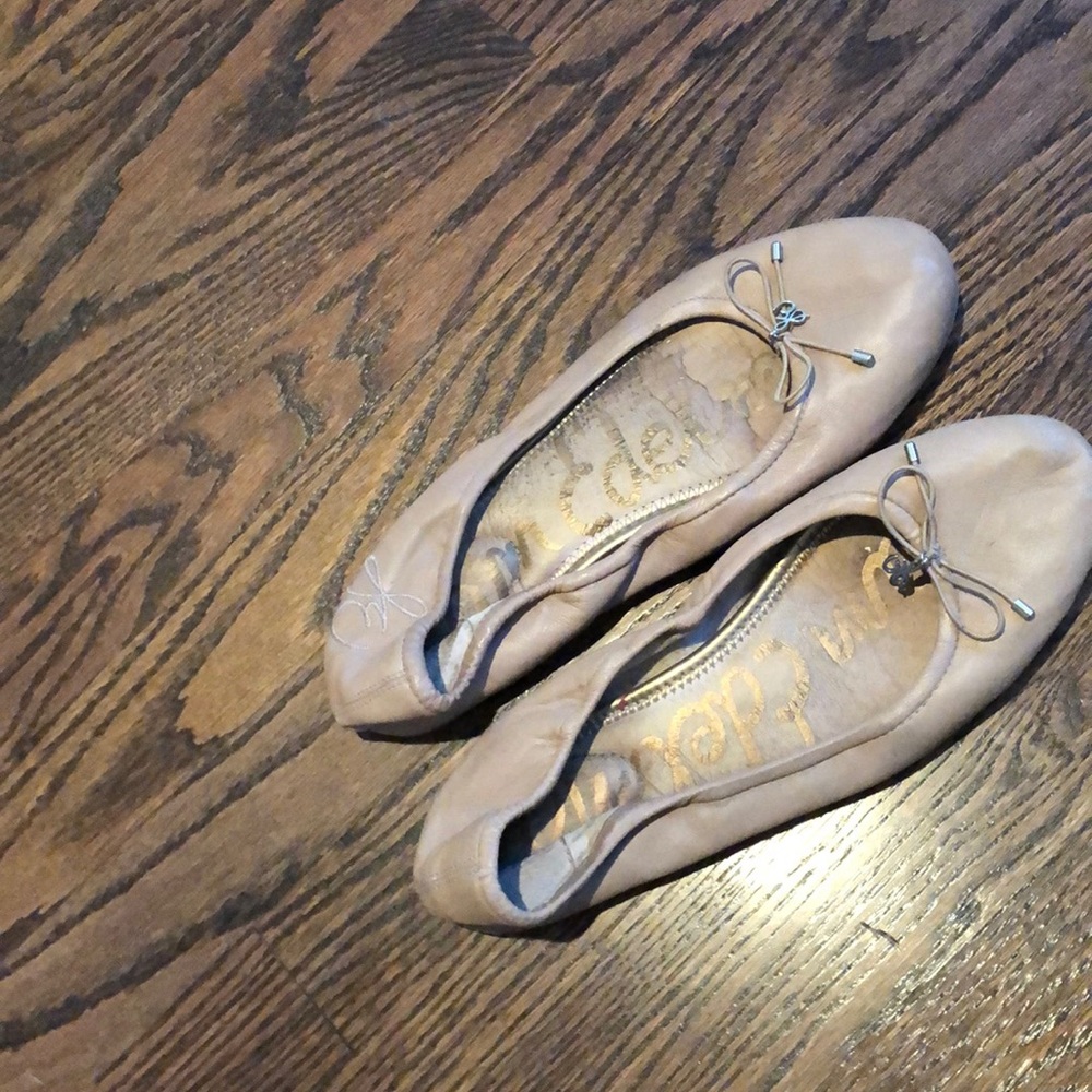 Nude Sam Edelman flats (worn)